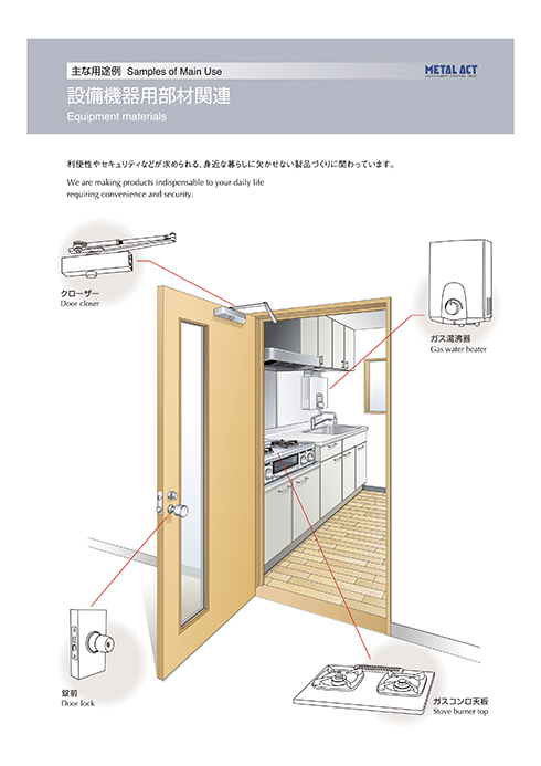 設備機器用部材関連